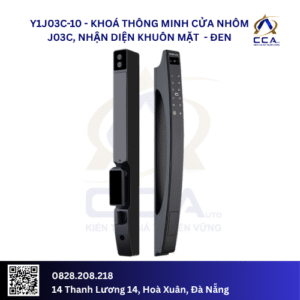 Khoá Thông Minh Cửa Nhôm J03C, Nhận Diện Khuôn Mặt - Y1J03C (Bộ)