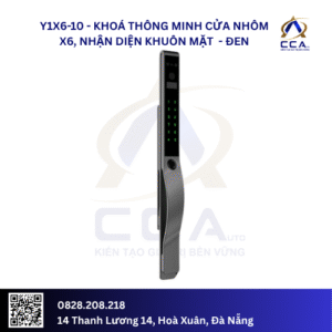 Khoá Thông Minh Cửa Nhôm X6, Nhận Diện Khuôn Mặt - Y1X6 (Bộ)
