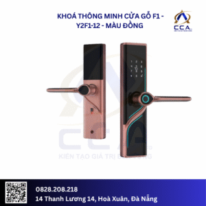 Khoá Thông Minh Cửa Gỗ F1 - Y2F1 (Bộ)
