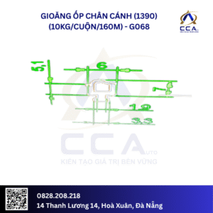 Gioăng ốp chân cánh (1390) (10kg/cuộn/160m)- kg Cuộnm