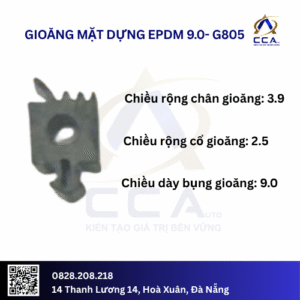 Gioăng mặt dựng EPDM 9.0- kg Cuộn