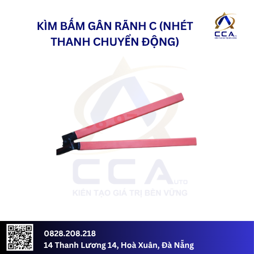 Kìm bấm gân rãnh C (nhét thanh chuyển động) (Cái)