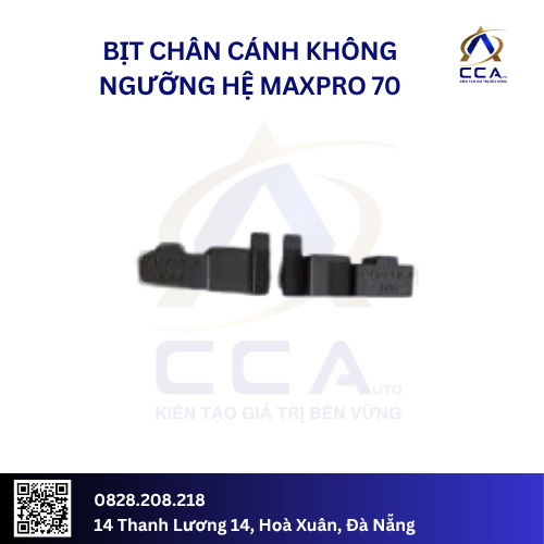 Bịt chân cánh không ngưỡng hệ Maxpro 70 (Cặp)