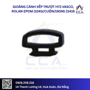 Gioăng cánh xếp trượt H73 vasco, rolan EPDM (10kg/cuộn/190m) 21416- kg Cuộn