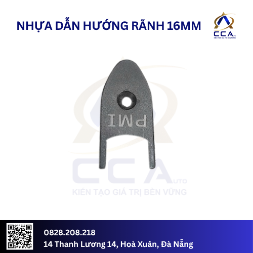 Nhựa dẫn hướng rãnh 16mm (Cái)