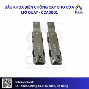 Đầu khóa biên chống cạy cho cửa mở quay