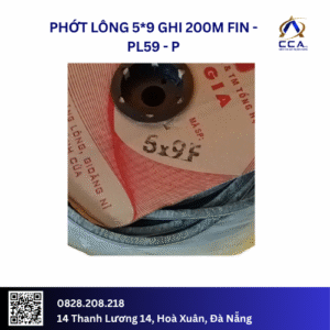 Phớt lông 5*9 ghi 200m fin (Cuộn)