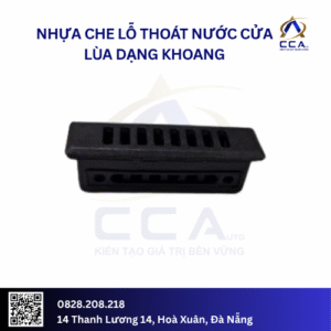 Nhựa che lỗ thoát nước cửa lùa dạng khoang (Cái)