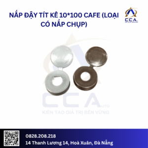 Nắp đậy tít kê 10*100 cafe (loại có nắp chụp) (Túi)