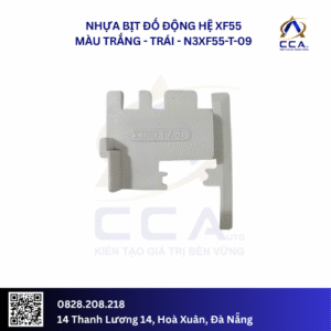 Nhựa bịt đố động hệ XF55 màu trắng - trái (Chiếc)