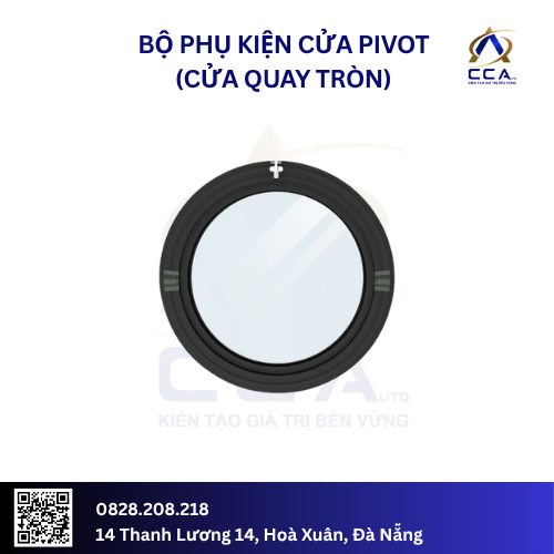 Bộ Phụ Kiện Cửa Pivot (cửa Quay Tròn) - GP11-2 - (Bộ) - Ảnh 2