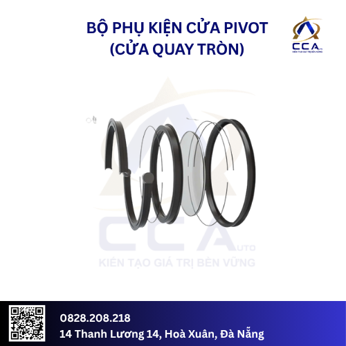 Bộ Phụ Kiện Cửa Pivot (cửa Quay Tròn) - GP11-2 - (Bộ) - Ảnh 4