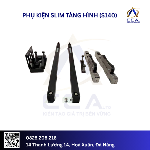 Phụ kiện slim tàng hình nhôm OPK (Bộ)