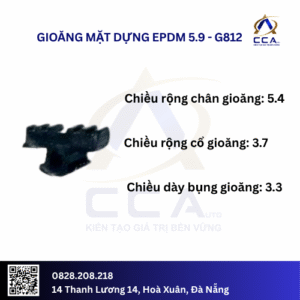 Gioăng mặt dựng EPDM 5.9 (kg)