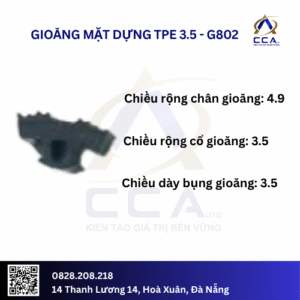 Gioăng mặt dựng TPE 3.5- kg Cuộn