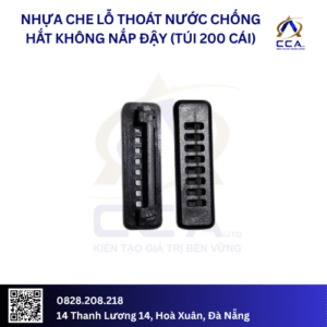 Nhựa che lỗ thoát nước chống hắt không nắp đậy (Túi 200 cái)- Cái Túi
