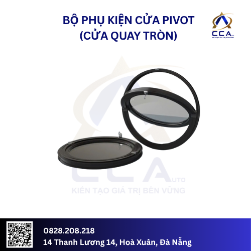 Bộ phụ kiện cửa PIVOT (cửa quay tròn) (Bộ)