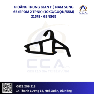 Gioăng trung gian hệ Nam Sung 65 (EPDM 2 TPNK) (10kg/cuộn/55m) 21578 (kg)