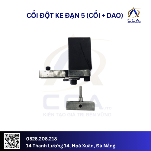 Cối đột ke đạn 5 (cối + dao) (Bộ)