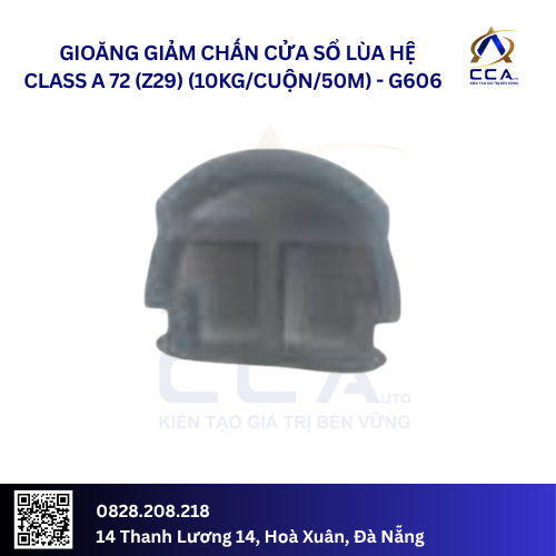 Gioăng Giảm Chấn Cửa Sổ Lùa Hệ Class a 72 (z29) (10kg/cuộn/50m)- Kg Cuộnm - G606 - Ảnh 2